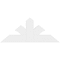 Ekena Millwork Richland Architectural Grade PVC Gable Bracket, 48"W x 20"H x 2"D x 6"F, 10/12 Pitch GBP048X20X0206RIC00 - alternate 2